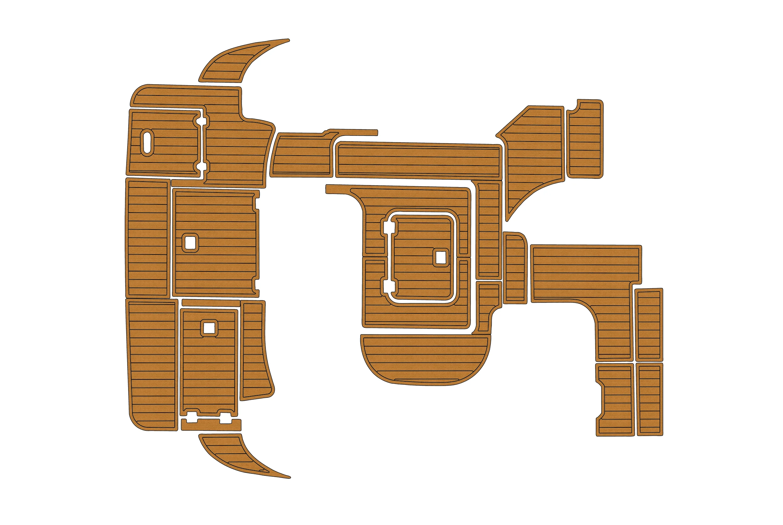 2004-2007 Cruisers 370 Express B 1/4" 6mm EVA foam Non-Slip PVC Teak Decking marine Mat seadek gatorstep carpet Marine Floor
2004-2007 Cruisers 370 Express B 1/4" 6mm EVA foam Non-Slip PVC Teak Decking marine Mat seadek gatorstep carpet Marine Floor