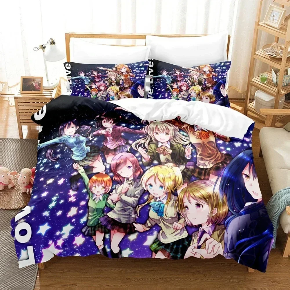 Anime 3D The Love Live Bedding Sets Duvet Cover Set With Pillowcase Twin Full Queen King Bedclothes Bed Linen Customizable
Anime 3D The Love Live Bedding Sets Duvet Cover Set With Pillowcase Twin Full Queen King Bedclothes Bed Linen Customizable