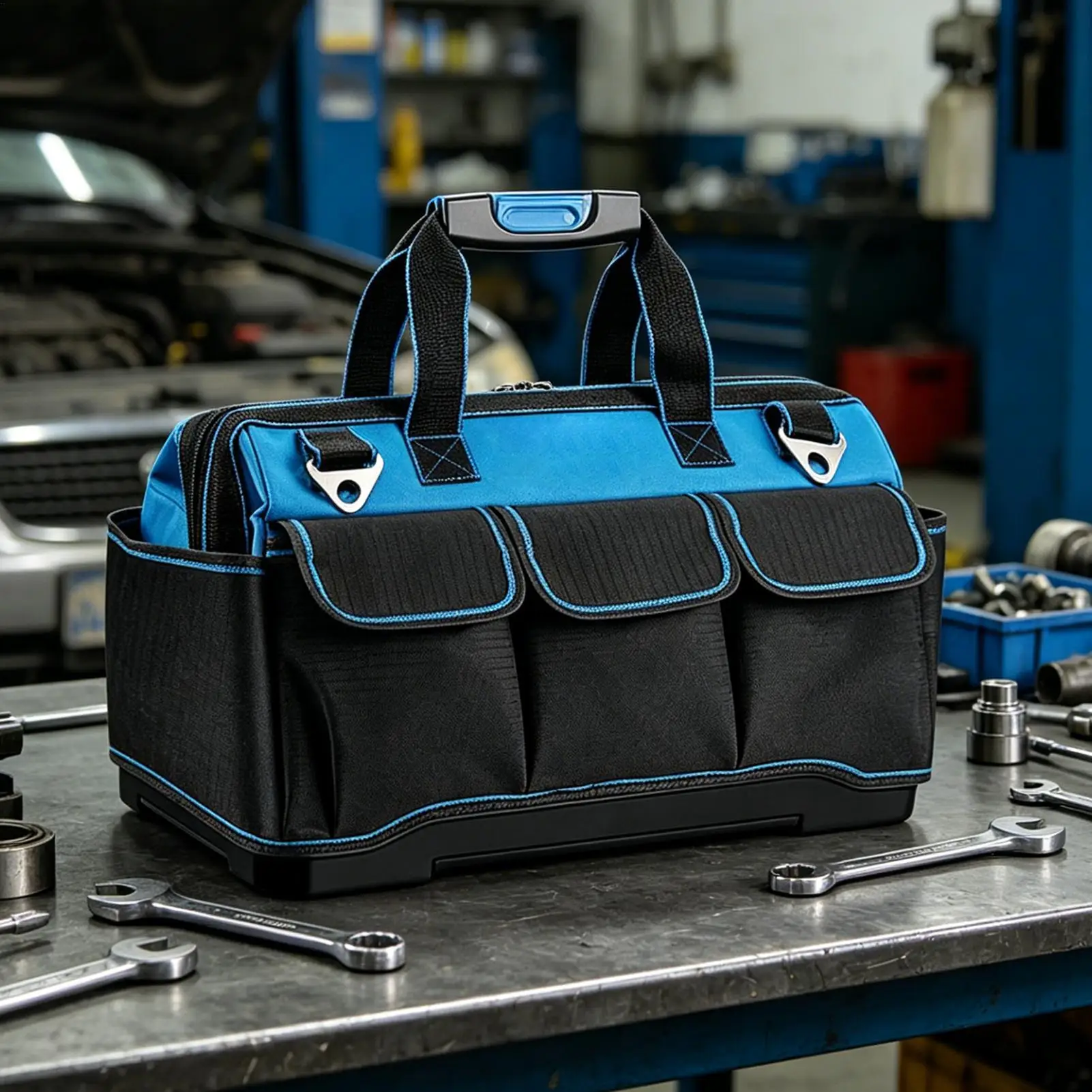 Tool Bag Organizer Men Multi-Pocket Ergonomic Handle Tool Storage Bag Large Tote For Construction Work Home Garage Workshop Dad
Tool Bag Organizer Men Multi-Pocket Ergonomic Handle Tool Storage Bag Large Tote For Construction Work Home Garage Workshop Dad