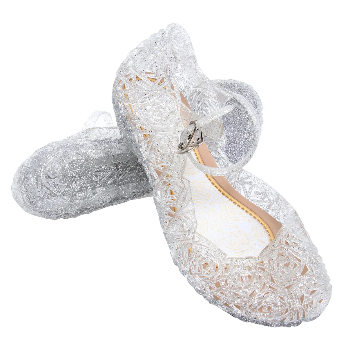 1 Pair Girls Sandals 26 White Adjustable Strap Comfortable Jelly Sandal Summer Kids Beach Shoes For Girls Children Casual Shoes
1 Pair Girls Sandals 26 White Adjustable Strap Comfortable Jelly Sandal Summer Kids Beach Shoes For Girls Children Casual Shoes