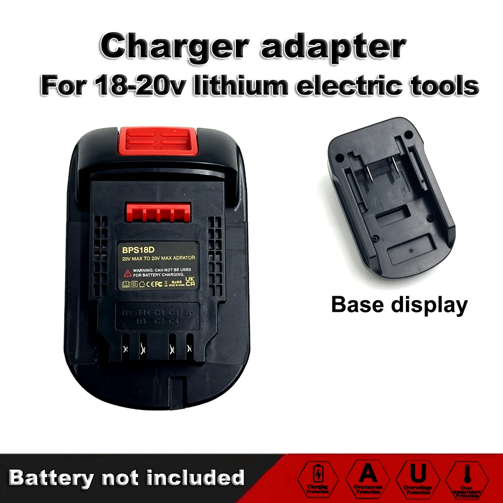 Новый адаптер BPS18D для литий-ионной батареи Black & Decker/Stanley 18 В, конвертируемый в никелевый аккумулятор Dewalt 18 В/20 В, электроинструменты
Новый адаптер BPS18D для литий-ионной батареи Black & Decker/Stanley 18 В, конвертируемый в никелевый аккумулятор Dewalt 18 В/20 В, электроинструменты