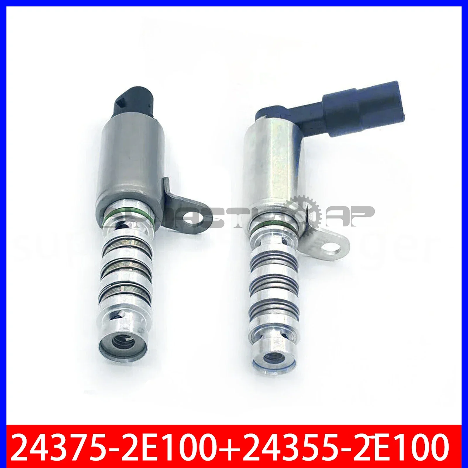 24355-2E100 & 24375-2E100 VVT Solenoid Oil Control Valve Fits For Hyundai Elantra Kia Forte Optima Soul
24355-2E100 & 24375-2E100 VVT Solenoid Oil Control Valve Fits For Hyundai Elantra Kia Forte Optima Soul
