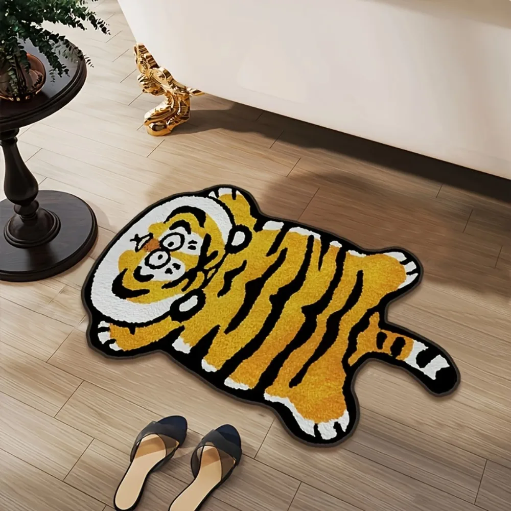 Modern Area Rugs Imitation Cashmere Cartoon Tiger-Shaped Carpet Floor Mat Plush Floor Mat Blanket Floor Carpet
Modern Area Rugs Imitation Cashmere Cartoon Tiger-Shaped Carpet Floor Mat Plush Floor Mat Blanket Floor Carpet