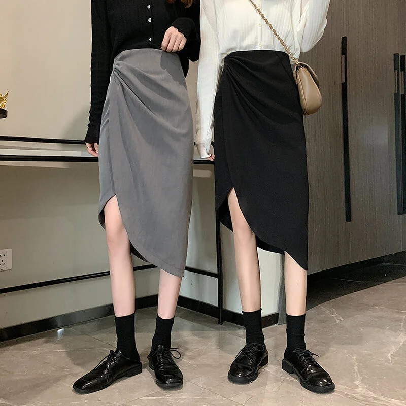 Irregular Skirt Women's Mid Length 2023 Design Small High Waist Skirt Ropa Mujer Mini Skirts Clothes for Women
Irregular Skirt Women's Mid Length 2023 Design Small High Waist Skirt Ropa Mujer Mini Skirts Clothes for Women