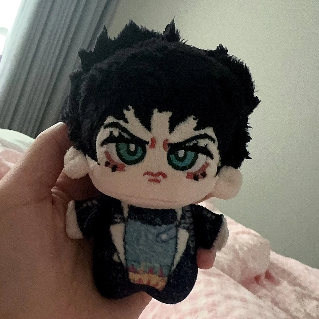 10cm Anime Jotaro Kujo Plushie Figures Jotaro Cosplay Cotton Stuffed Plush Doll Toys Pendants Keychain Birthday Xmas Gift
10cm Anime Jotaro Kujo Plushie Figures Jotaro Cosplay Cotton Stuffed Plush Doll Toys Pendants Keychain Birthday Xmas Gift