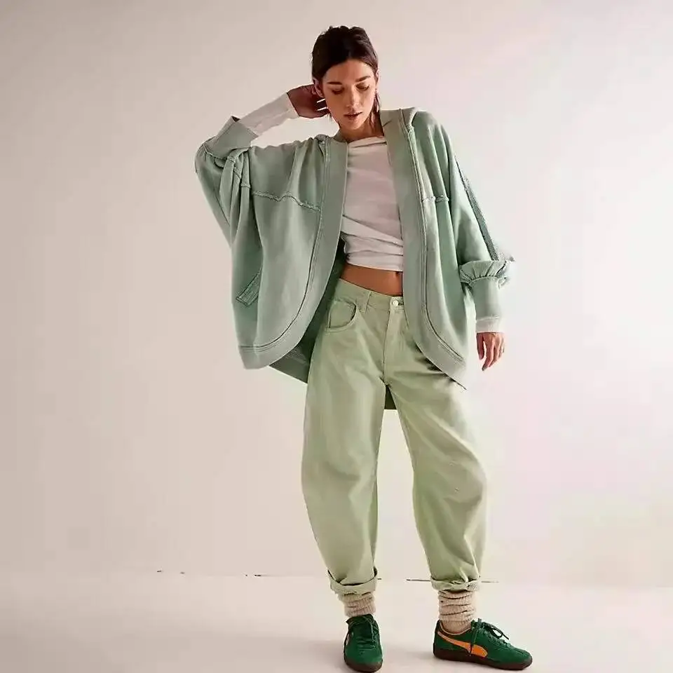 2026 New American Retro Women's Casual Jacket, Sports Hoodie, Cardigan Top, Spring and Autumn Women's Clothing
2026 New American Retro Women's Casual Jacket, Sports Hoodie, Cardigan Top, Spring and Autumn Women's Clothing