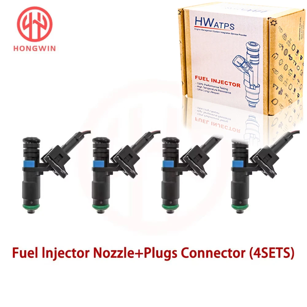 НОВЫЙ HWATPS Высокое качество 4- шт. разъем топливной форсунки 5WY-2823A для Kia Pirde 1.3L 1.4L L4 G327B04575 5WY2823A
НОВЫЙ HWATPS Высокое качество 4- шт. разъем топливной форсунки 5WY-2823A для Kia Pirde 1.3L 1.4L L4 G327B04575 5WY2823A