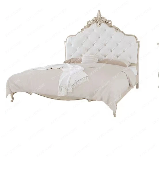 Французская кремовая принцесса ветер 1,5,1,8 метра, кровать из цельного дерева для главной спальни
Французская кремовая принцесса ветер 1,5,1,8 метра, кровать из цельного дерева для главной спальни