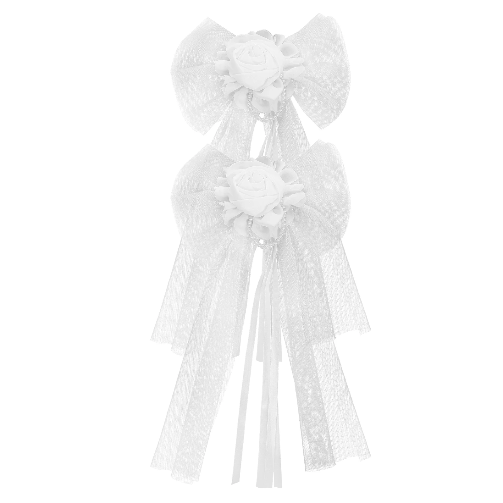 1Set Wedding Decorations Big Bow Car Ribbon Decor Kit Elegant Chair Pew Aisle Setup for Ceremony Reception Event
1Set Wedding Decorations Big Bow Car Ribbon Decor Kit Elegant Chair Pew Aisle Setup for Ceremony Reception Event