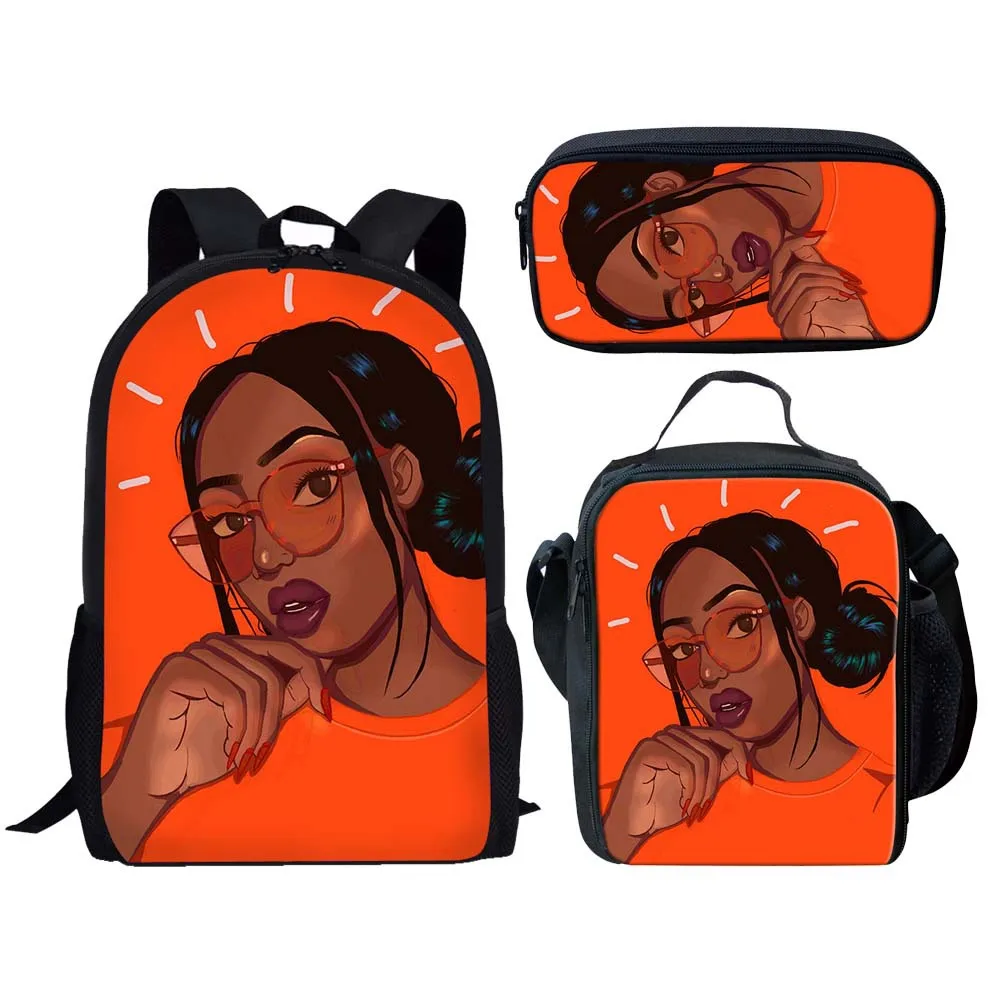 Creative Popular Novelty Funny African Girls 3D Printed 3pcs/Set pupil School Bags Laptop Daypack Backpack Lunch bag Pencil Case
Creative Popular Novelty Funny African Girls 3D Printed 3pcs/Set pupil School Bags Laptop Daypack Backpack Lunch bag Pencil Case