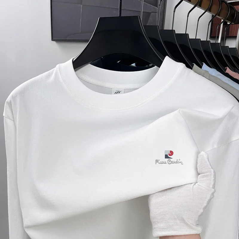 100% Pure Cotton Autumn New Men's Long Sleeved T-shirt 2025 Casual Round Neck Street Fashion Men's Top
100% Pure Cotton Autumn New Men's Long Sleeved T-shirt 2025 Casual Round Neck Street Fashion Men's Top