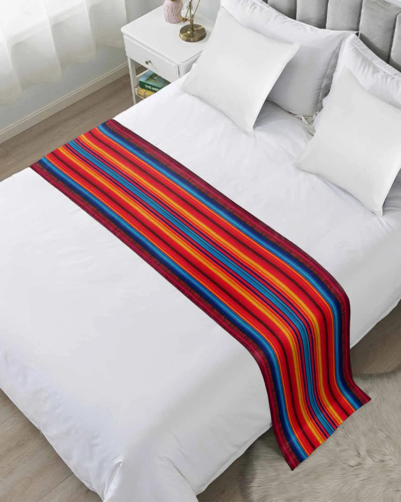 Minimalist Red Gradient Stripes Bed Runner Luxury Hotel Bed Tail Scarf Decorative Cloth Home Bedroom
Minimalist Red Gradient Stripes Bed Runner Luxury Hotel Bed Tail Scarf Decorative Cloth Home Bedroom