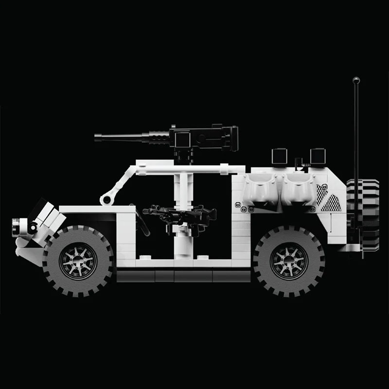 Light Armored Assault Vehicle Model MOC Building Bricks War Equipment Modular Technology Gift Holiday Assemble Children Toy Suit
Light Armored Assault Vehicle Model MOC Building Bricks War Equipment Modular Technology Gift Holiday Assemble Children Toy Suit