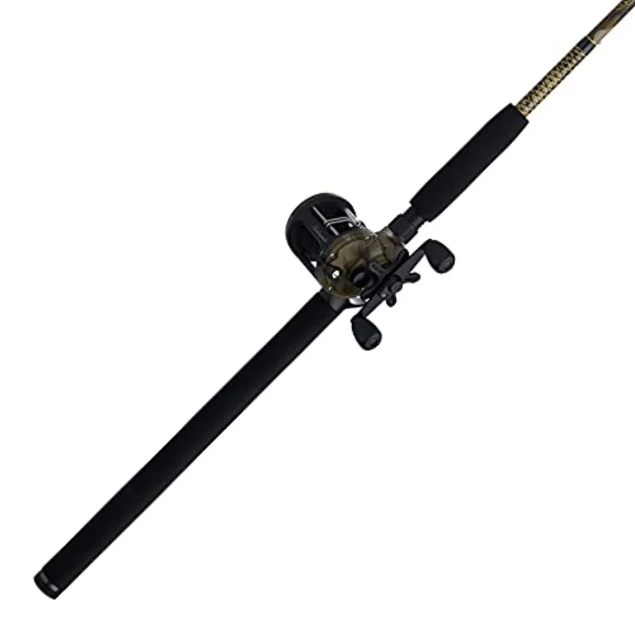 7' Camo Conventional Fishing Rod and Reel Combo with Right Handle Ugly Tech Construction Clear Tip 1-Piece Design Size 20 2 Bal
7' Camo Conventional Fishing Rod and Reel Combo with Right Handle Ugly Tech Construction Clear Tip 1-Piece Design Size 20 2 Bal