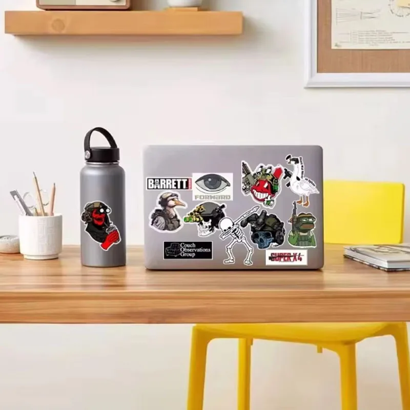 Набор из 17 тактических виниловых матовых водонепроницаемых наклеек с военными черепами и скелетами для автомобиля, шлема, багажа, скейтборда, ноутбука
Набор из 17 тактических виниловых матовых водонепроницаемых наклеек с военными черепами и скелетами для автомобиля, шлема, багажа, скейтборда, ноутбука