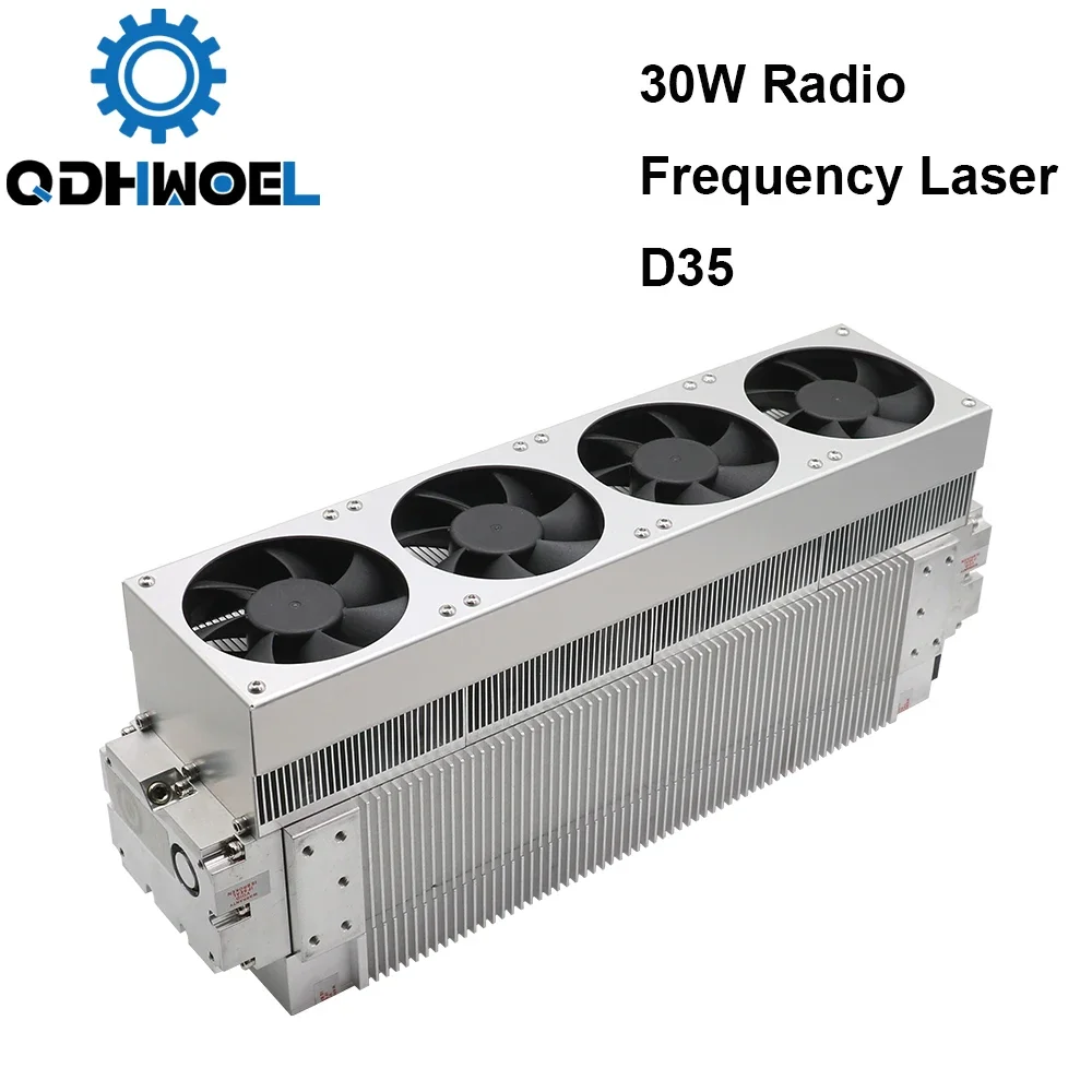 QDHWOEL DAVI CO2 RF лазерный модуль 30 Вт 10,6 мкм лазерный источник металлическая лазерная трубка CO2 для гравировального маркировочного станка CO2
QDHWOEL DAVI CO2 RF лазерный модуль 30 Вт 10,6 мкм лазерный источник металлическая лазерная трубка CO2 для гравировального маркировочного станка CO2