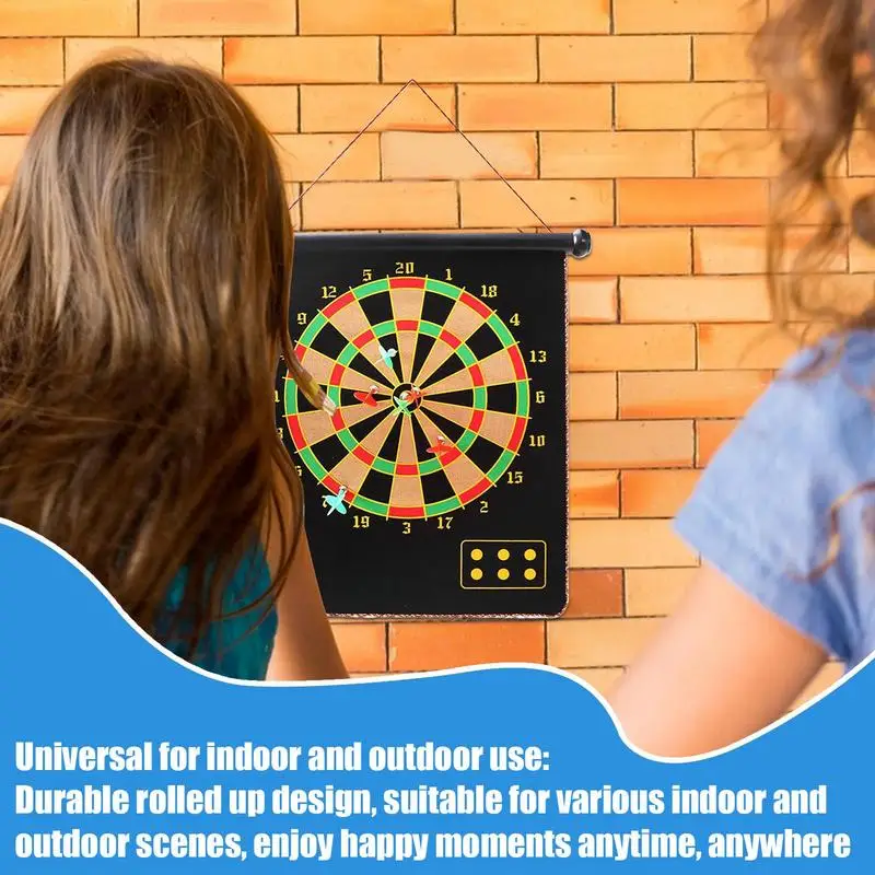 Magnetic Dart Board For Kids Double-Sided Dart Board Set Double-Sided Dartboard Playset For Children Adults Educational Toddler
Magnetic Dart Board For Kids Double-Sided Dart Board Set Double-Sided Dartboard Playset For Children Adults Educational Toddler