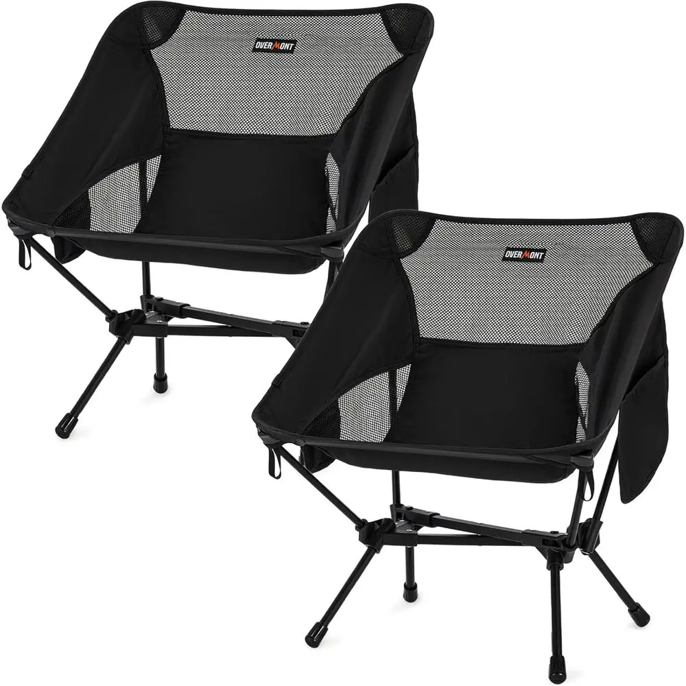 Portable Lightweight Camping Chair - Support up to 330 lbs, Compact Backpacking Chair with Carry Bag for Beach, Hiking, Outdoor
Portable Lightweight Camping Chair - Support up to 330 lbs, Compact Backpacking Chair with Carry Bag for Beach, Hiking, Outdoor