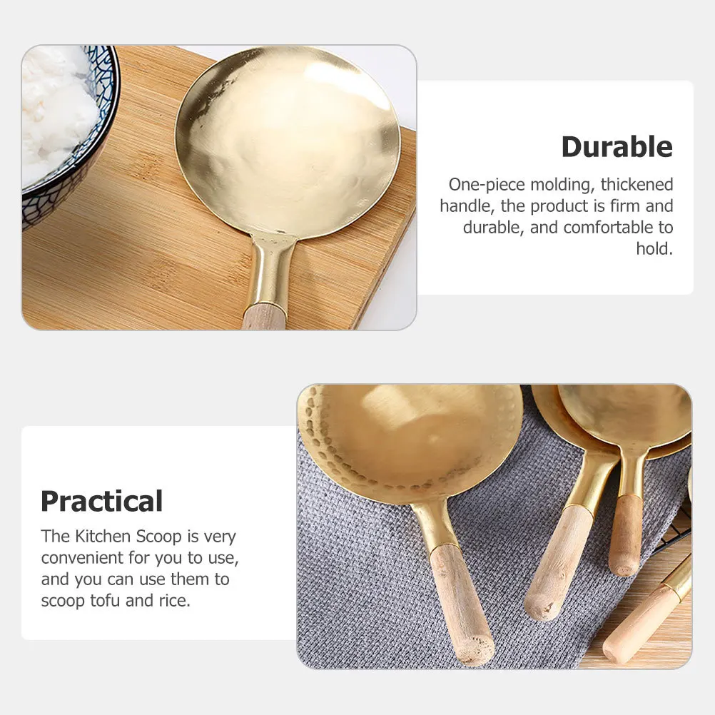 Multi-Use Kitchen Spoon Sturdy Tofu Shovel Fine Craftsmanship Extended Service Life Cooking Ladle Portable Food Scoop for Home
Multi-Use Kitchen Spoon Sturdy Tofu Shovel Fine Craftsmanship Extended Service Life Cooking Ladle Portable Food Scoop for Home