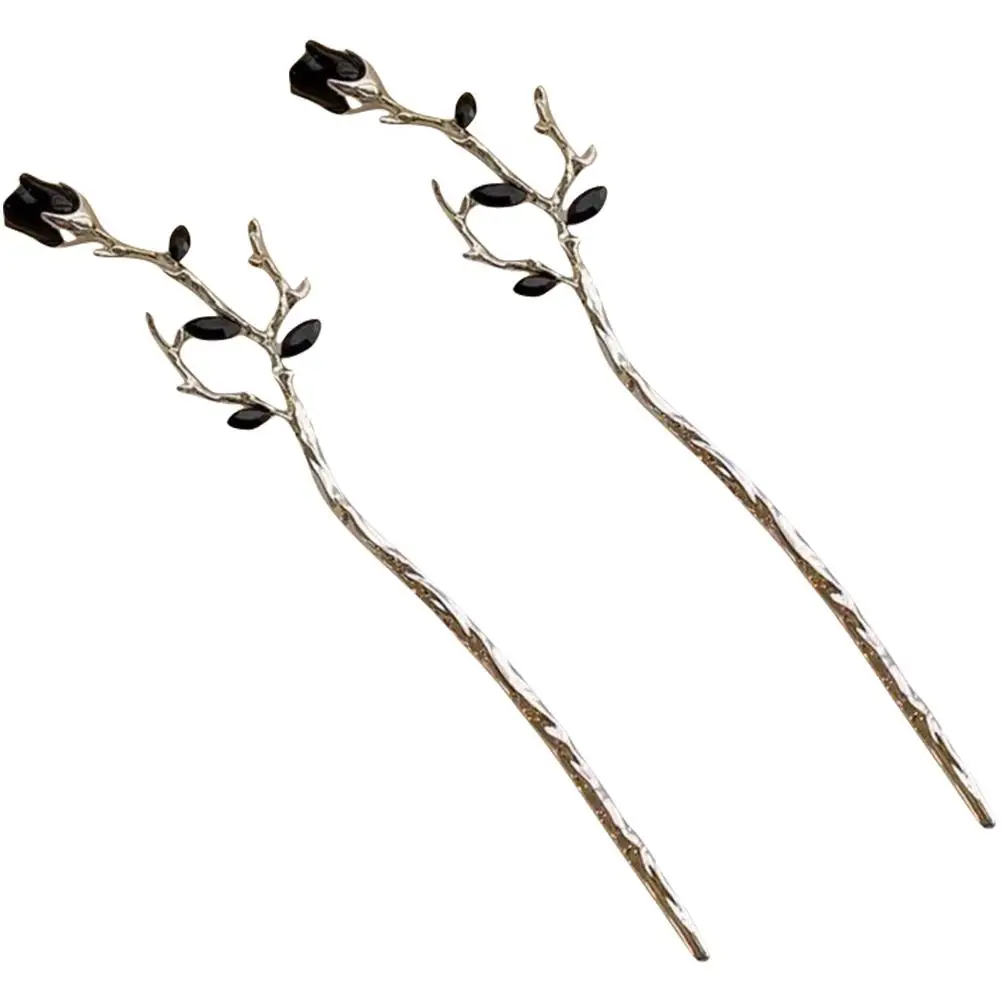 2 Pcs Japanese-style Metal Flower Hairpin Miss Accessories Buns Alloy Chopsticks for Women
2 Pcs Japanese-style Metal Flower Hairpin Miss Accessories Buns Alloy Chopsticks for Women