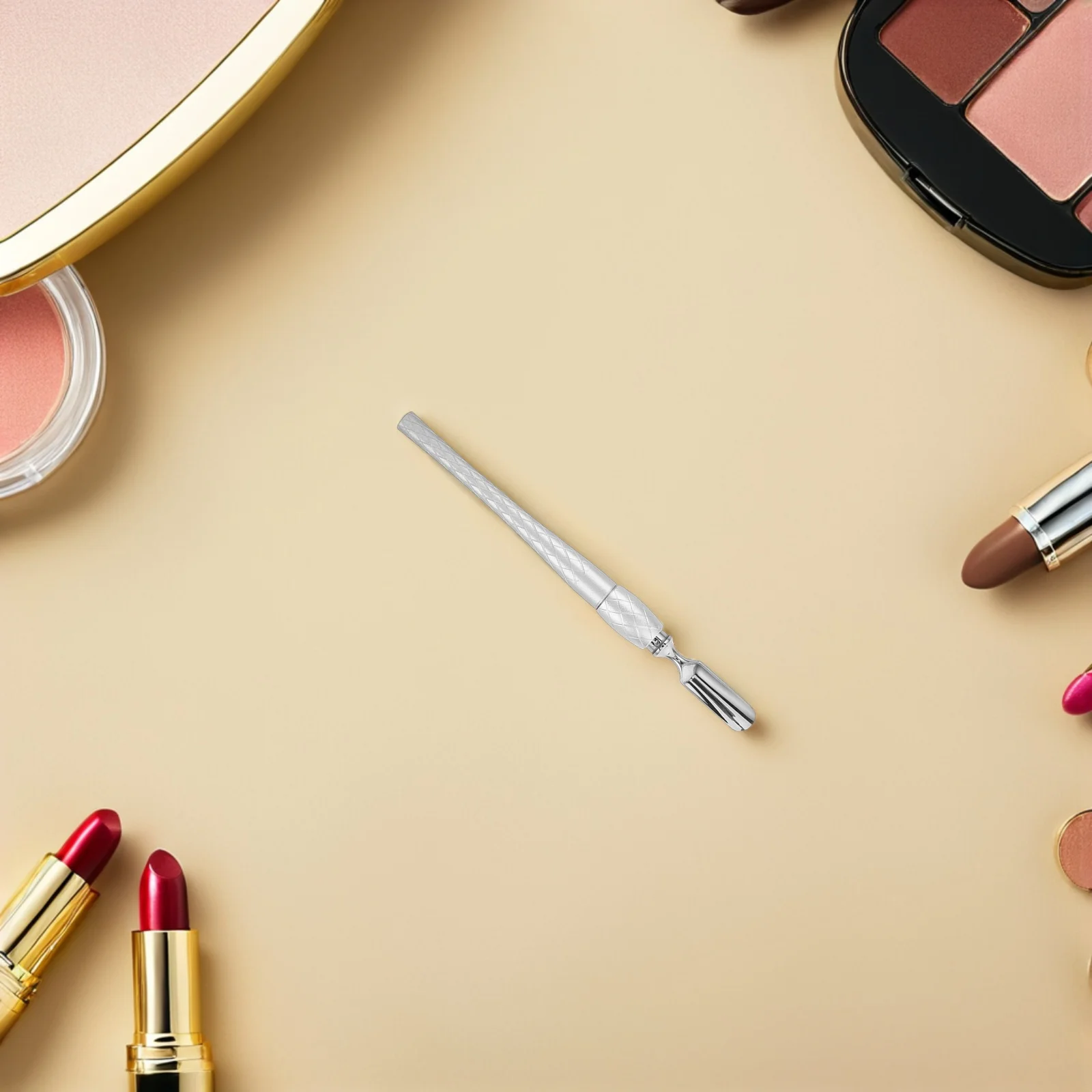 Набор для маникюра из нержавеющей стали: профессиональный инструмент для удаления кутикулы, очиститель для педикюра, мини-пилка для ногтей
Набор для маникюра из нержавеющей стали: профессиональный инструмент для удаления кутикулы, очиститель для педикюра, мини-пилка для ногтей