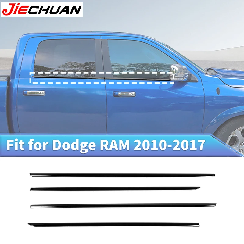 JIECHUAN Metal Car Window Decorative Strip Decoration Cover Stickers For Dodge RAM 2010-2017 Car Exterior Accessories
JIECHUAN Metal Car Window Decorative Strip Decoration Cover Stickers For Dodge RAM 2010-2017 Car Exterior Accessories