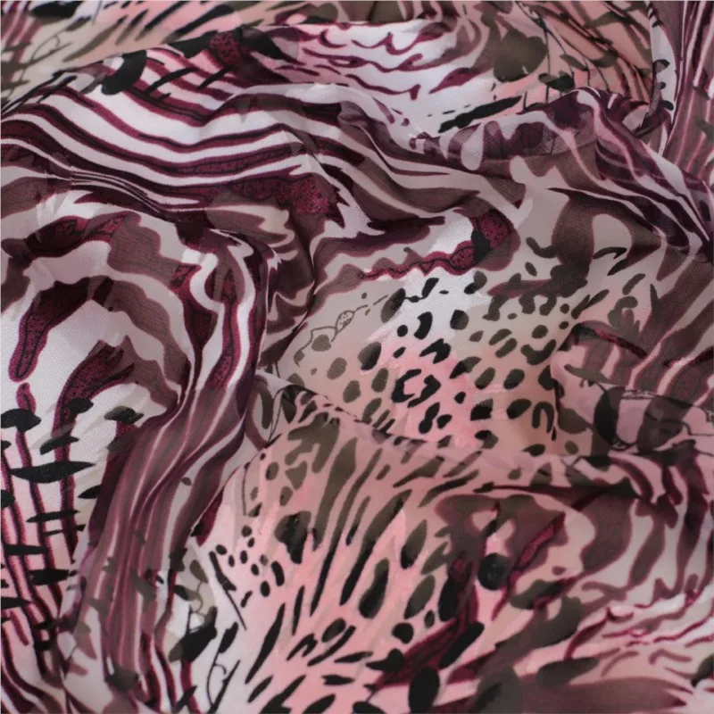 Woven brocade viscose printed mottled burnt gauze velvet fabric sleeping dress cheongsam
Woven brocade viscose printed mottled burnt gauze velvet fabric sleeping dress cheongsam