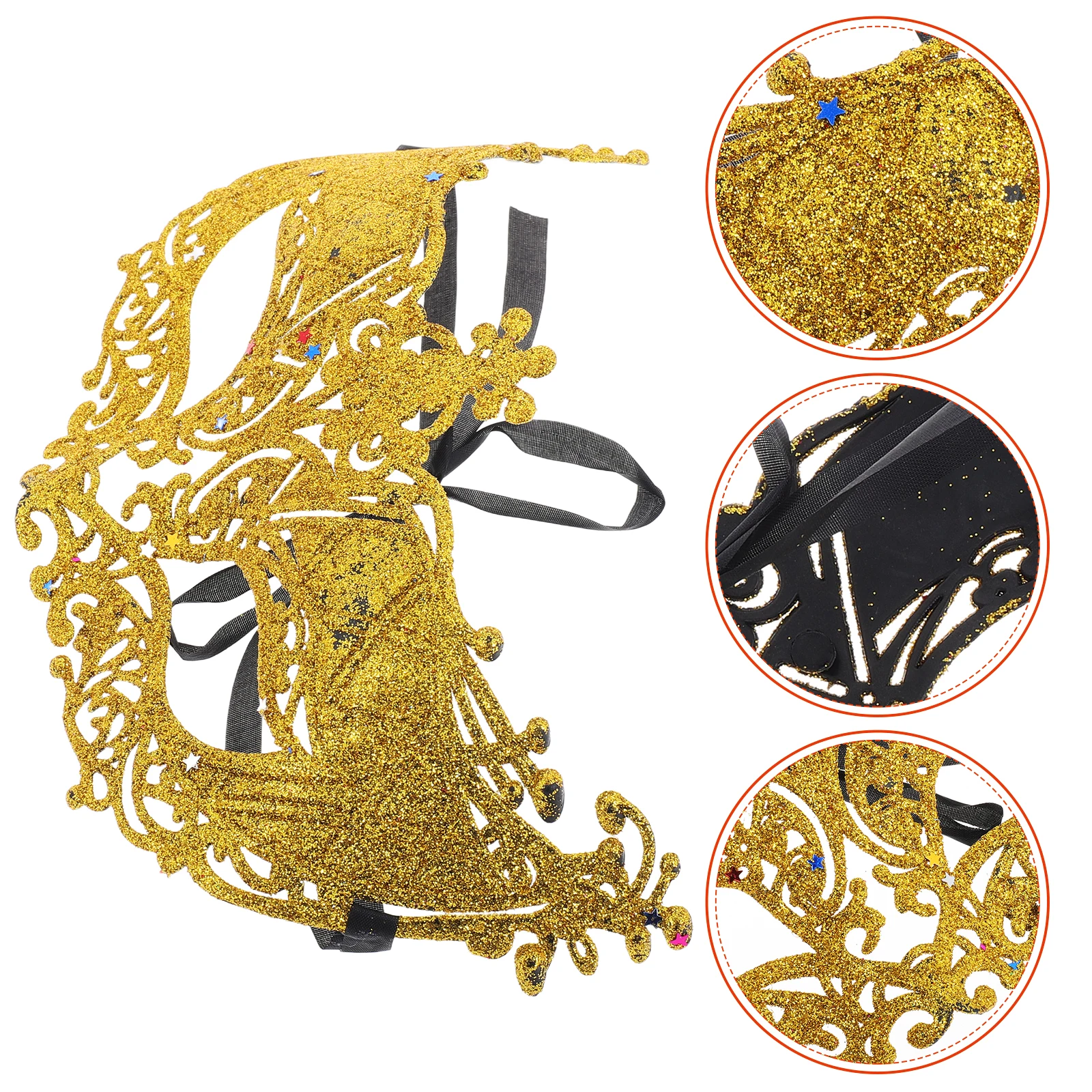 Masquerade Mask Hollow Design Lightweight Carnival Party Costume Women Venetian Prop Decorative Dance Supply Adult
Masquerade Mask Hollow Design Lightweight Carnival Party Costume Women Venetian Prop Decorative Dance Supply Adult