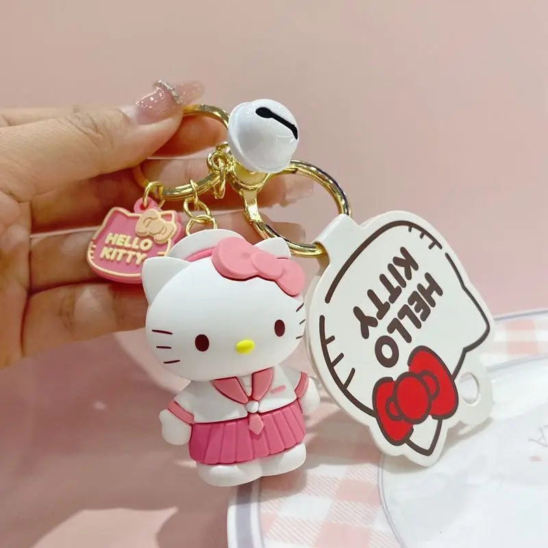 HelloKitty Keychain Kawaii Sanrio Anime Backpack Hanging Decoration Girl Heart Sweet Cute Cartoon Car Key Chain Pendant Kid Gift
HelloKitty Keychain Kawaii Sanrio Anime Backpack Hanging Decoration Girl Heart Sweet Cute Cartoon Car Key Chain Pendant Kid Gift
