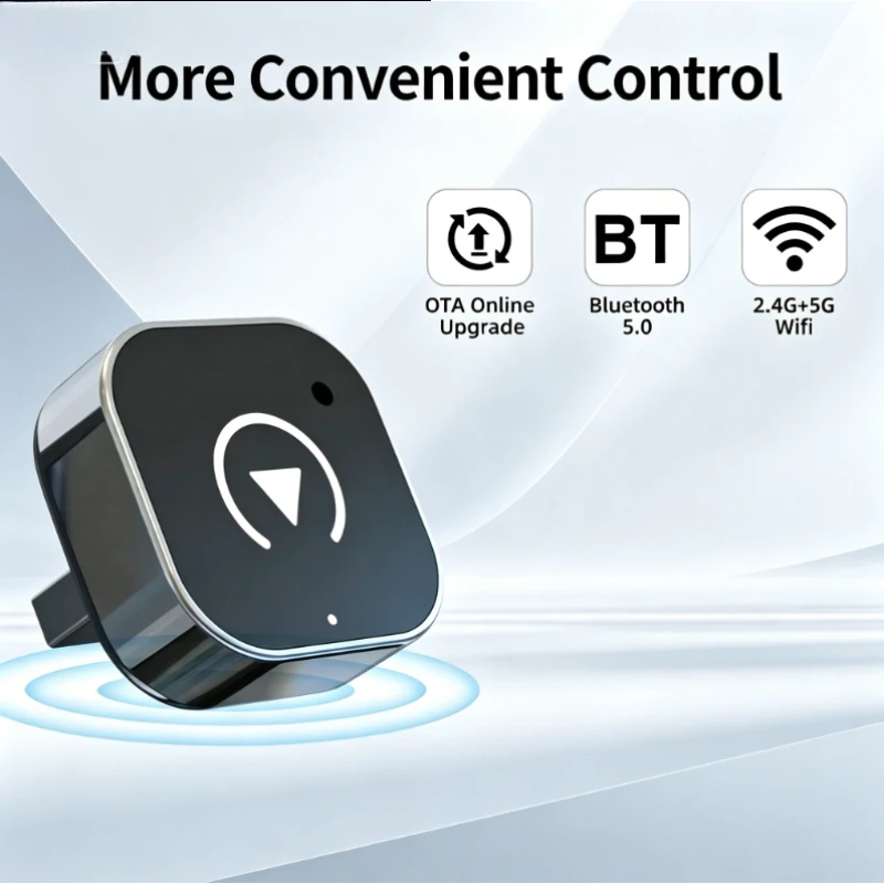 2026 NEW Wireless CarPlay Converter Wired to Wireless Adapter Plug and Play for iPhone with Factory Wired CarPlay
2026 NEW Wireless CarPlay Converter Wired to Wireless Adapter Plug and Play for iPhone with Factory Wired CarPlay