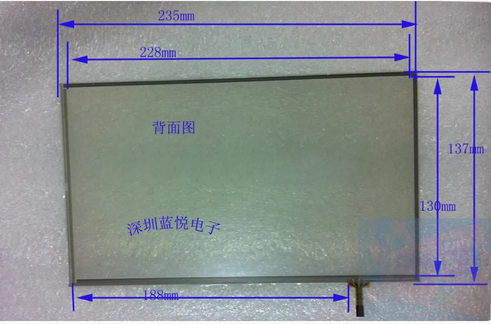 Noyazhou NP8000 touch screen 235 * 137 original genuine four wire resistive touch screen Noyazhou touch screen
Noyazhou NP8000 touch screen 235 * 137 original genuine four wire resistive touch screen Noyazhou touch screen