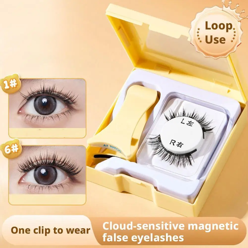 Magnetic Eyelashes Set Reusable No Glue Needed False Eyelashes With Magnetic Tweezers Curly Faux Lashes Makeup Tool
Magnetic Eyelashes Set Reusable No Glue Needed False Eyelashes With Magnetic Tweezers Curly Faux Lashes Makeup Tool