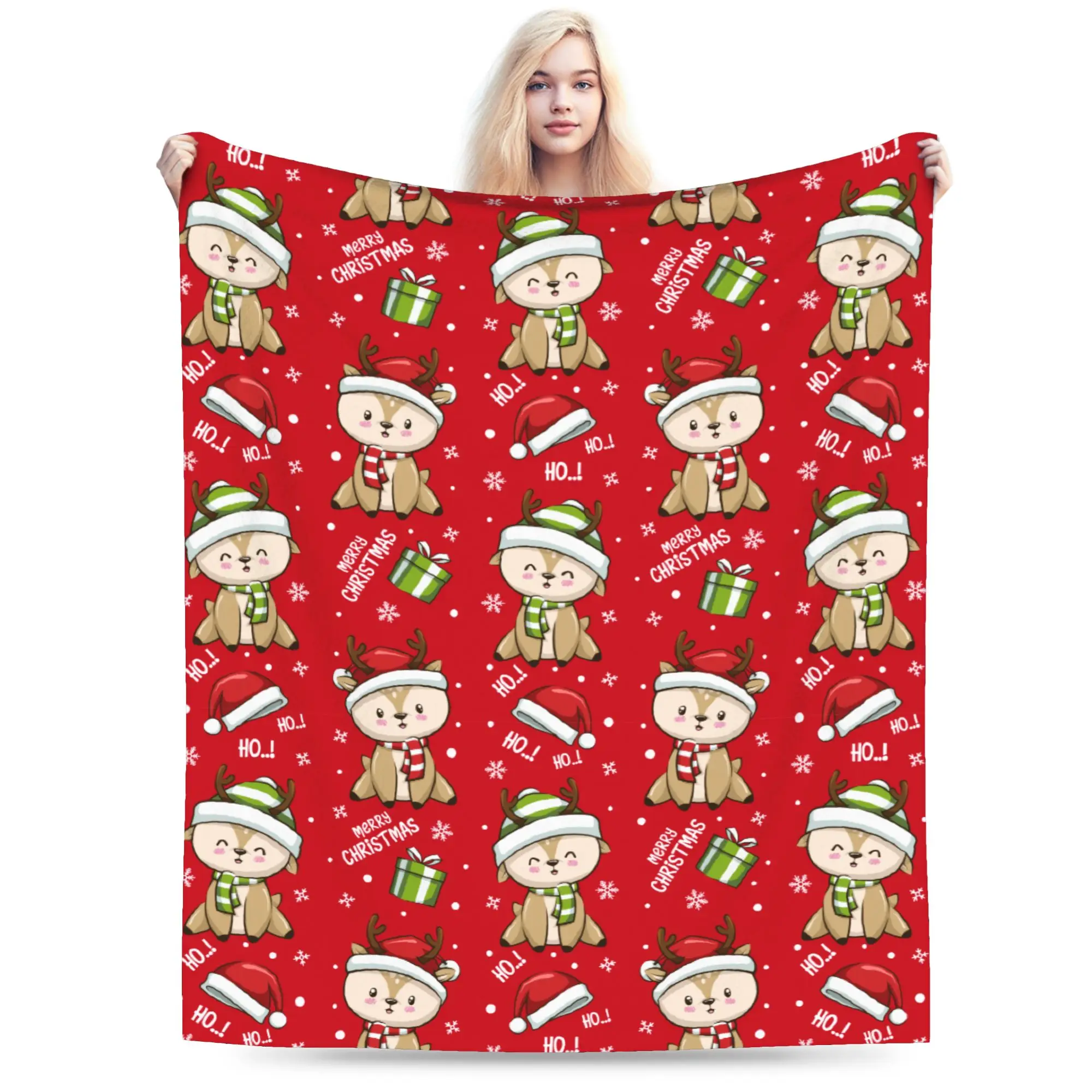 Веселые рождественские новогодние одеяла, фланелевые осенне-зимние многофункциональные теплые пледы для постельного белья, уличный ковер
Веселые рождественские новогодние одеяла, фланелевые осенне-зимние многофункциональные теплые пледы для постельного белья, уличный ковер