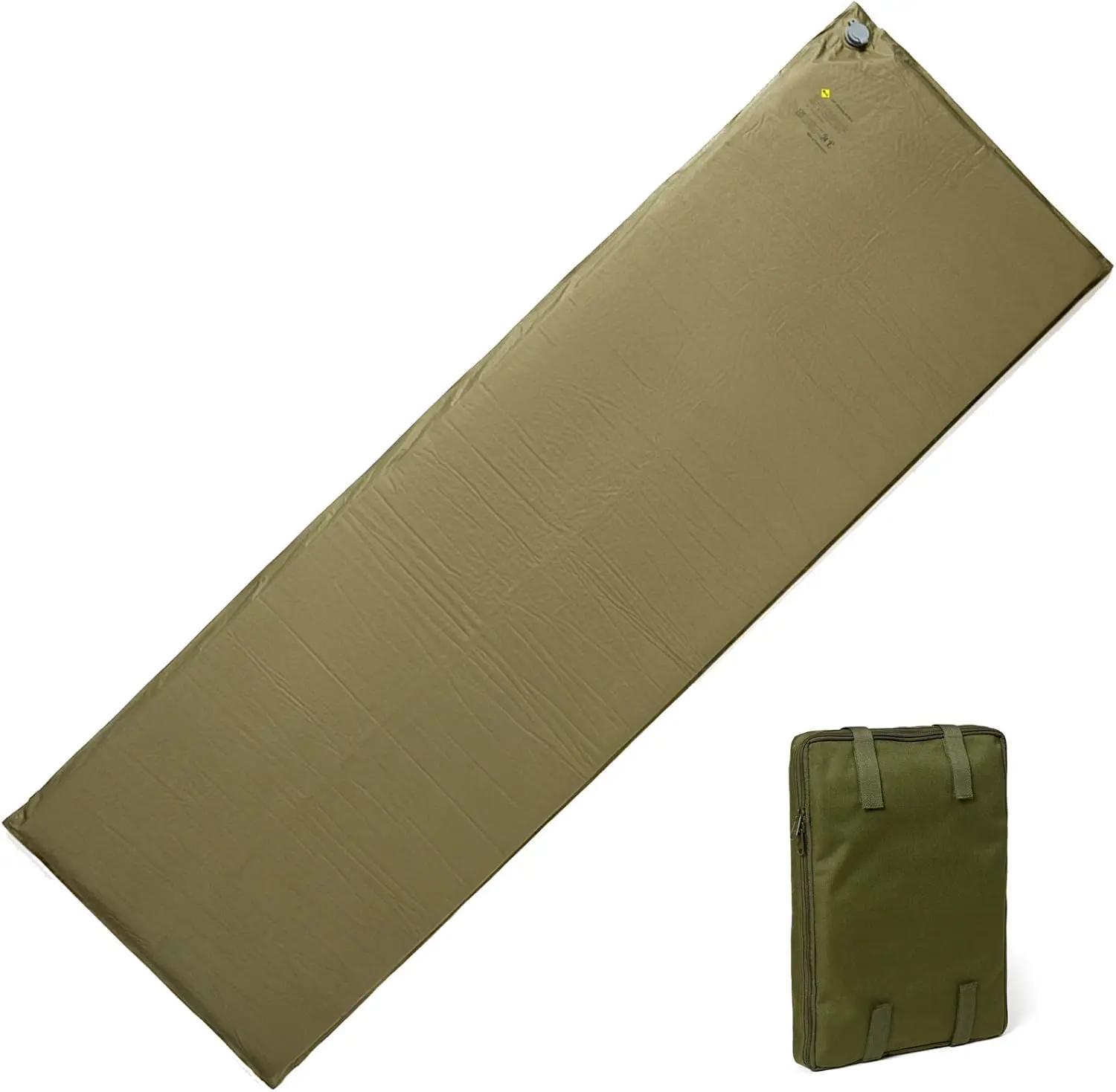 Military Army Alice Embedded Self-Inflating Camp Mat, Olive Drab Waterproof Sleeping Pad for Backpacking
Military Army Alice Embedded Self-Inflating Camp Mat, Olive Drab Waterproof Sleeping Pad for Backpacking
