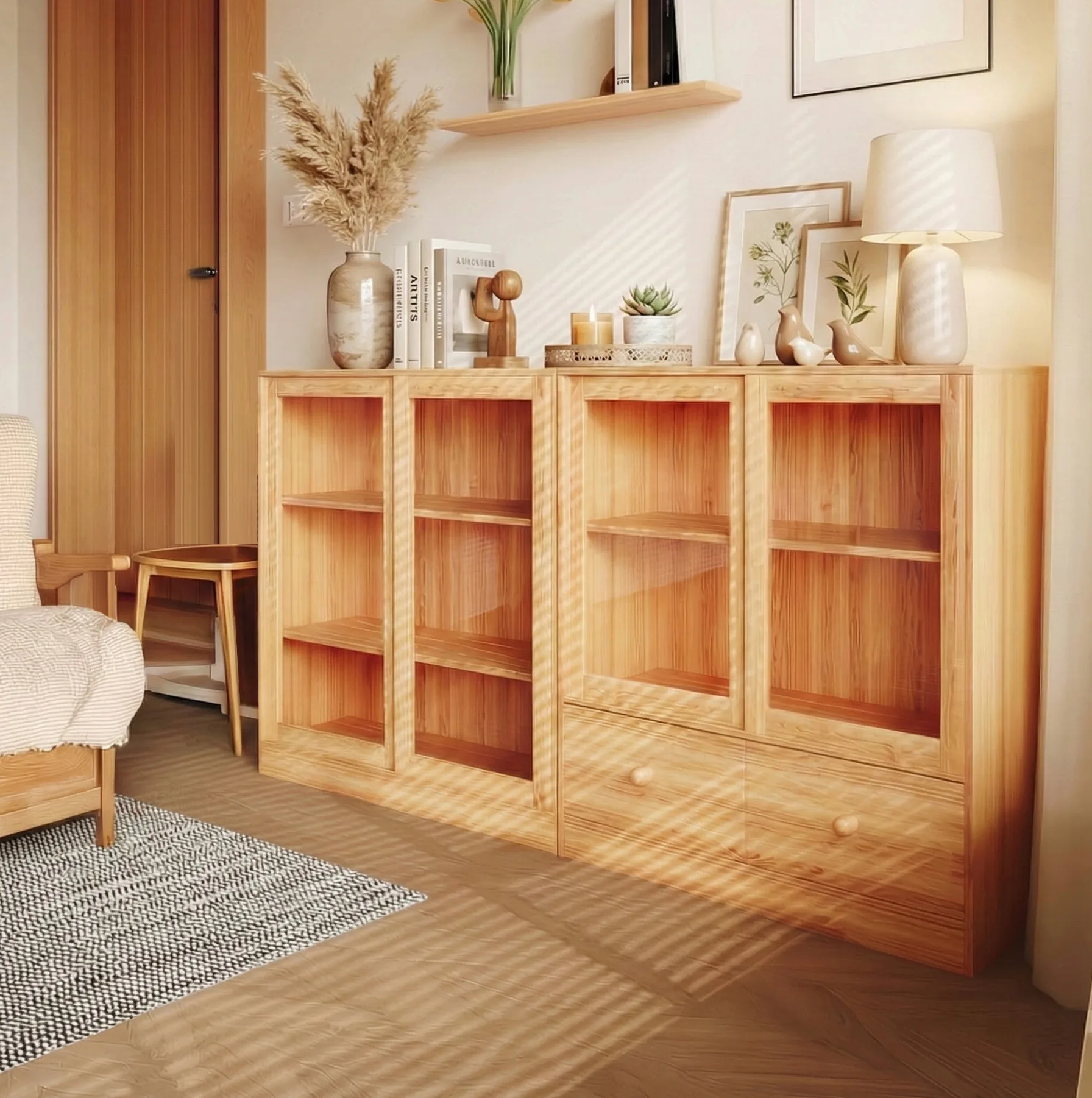 Living room storage Balcony Display cabinet Shelf Bedroom Bedside storage
Living room storage Balcony Display cabinet Shelf Bedroom Bedside storage