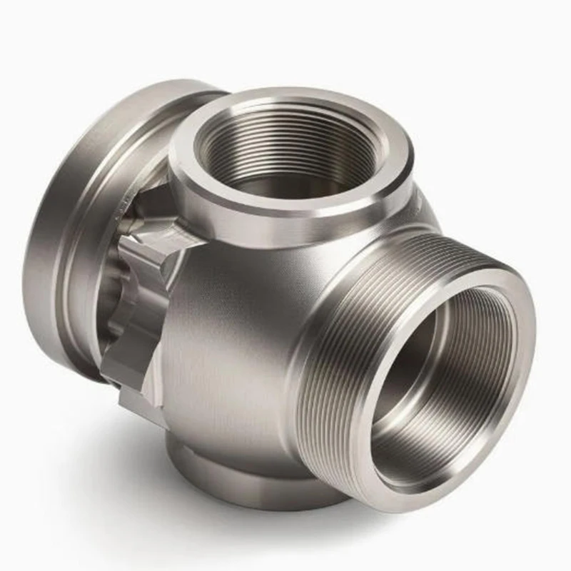 Stainless Steel Multi-port Threaded Pipe Fitting Stainless Steel Aluminum Customized CNC Machining Services
Stainless Steel Multi-port Threaded Pipe Fitting Stainless Steel Aluminum Customized CNC Machining Services