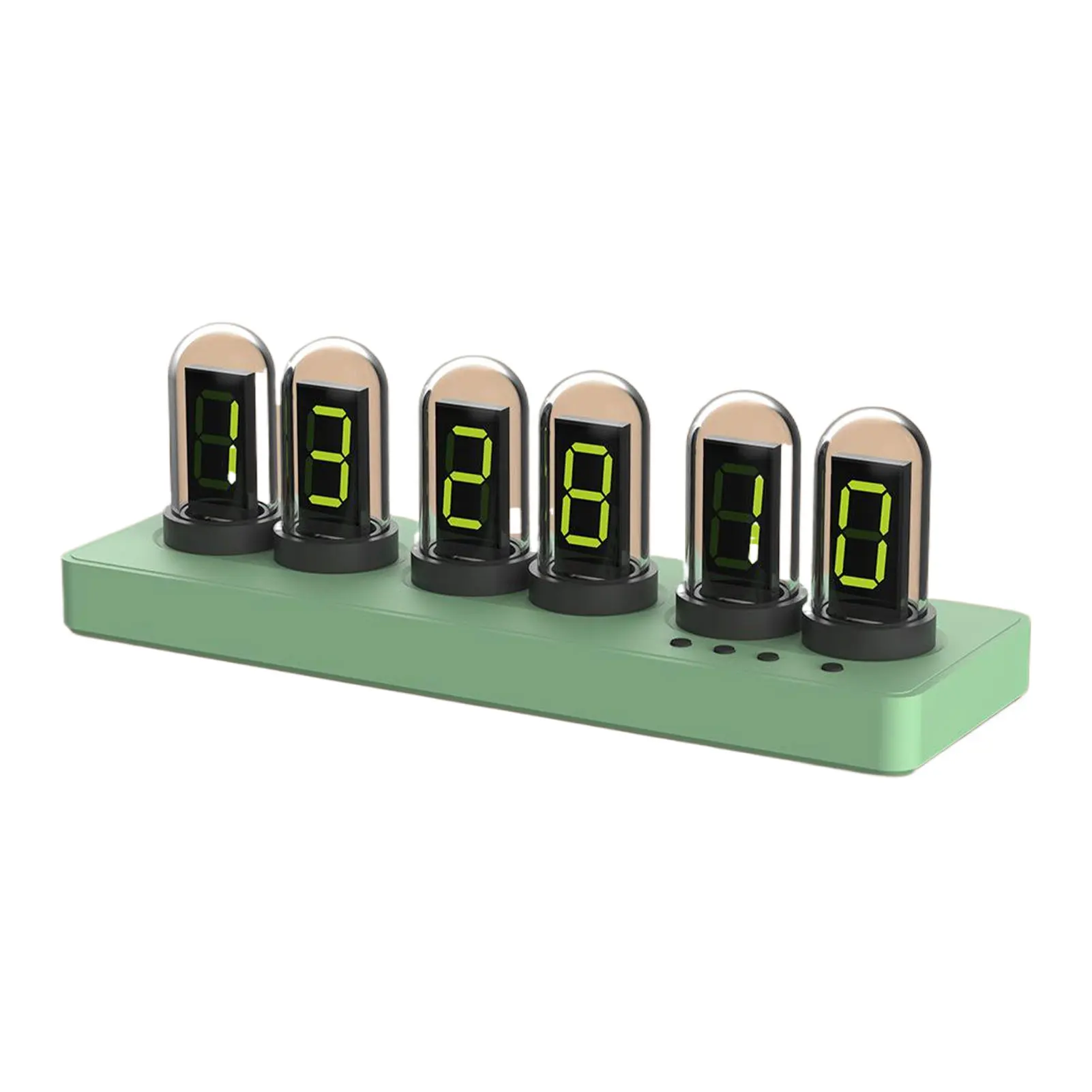 Цифровые часы с RGB-подсветкой в стиле Nixie из ABS-пластика для декора дома, спальни и рабочего стола
Цифровые часы с RGB-подсветкой в стиле Nixie из ABS-пластика для декора дома, спальни и рабочего стола