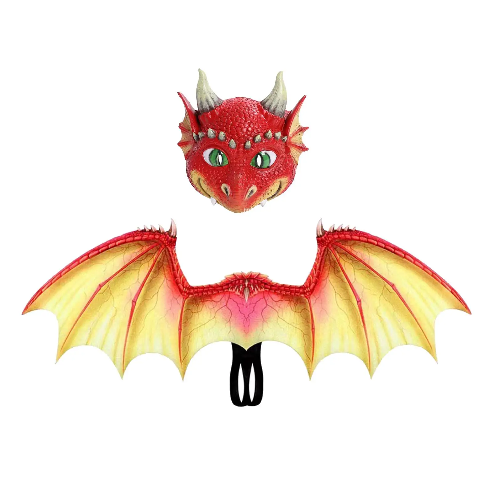 Kids Dragon Costume Pretend Play Dragon Gift Toy Dinosaur Mask Wing Sets for Holiday Carnivals Performance Role Play Mardi Gras
Kids Dragon Costume Pretend Play Dragon Gift Toy Dinosaur Mask Wing Sets for Holiday Carnivals Performance Role Play Mardi Gras