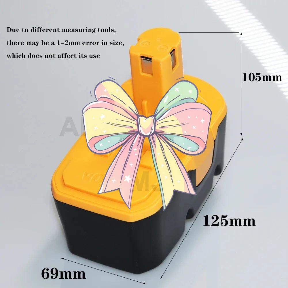 Rechargeable Power Tools 18V battery For Ryobi P101 ABP1801 ABP1803 BPP 1820 P100 4800mAh Interchangeable Battery
Rechargeable Power Tools 18V battery For Ryobi P101 ABP1801 ABP1803 BPP 1820 P100 4800mAh Interchangeable Battery