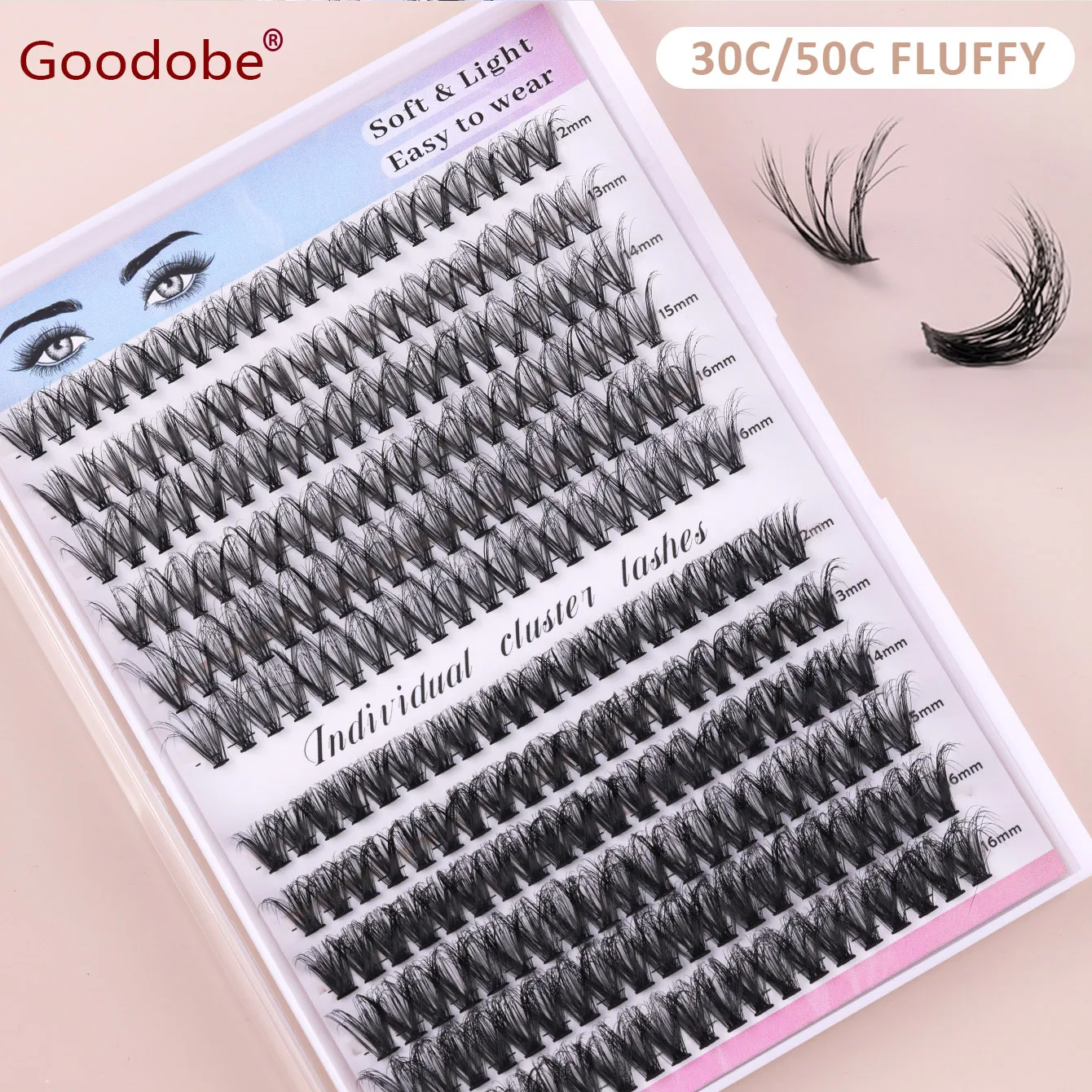 Goodobe 30/50D пушистые 12 рядов 240 шт. смешанная длина 12-16 мм кластеры ресниц DIY наращивание ресниц отдельные толстые кластерные ресницы
Goodobe 30/50D пушистые 12 рядов 240 шт. смешанная длина 12-16 мм кластеры ресниц DIY наращивание ресниц отдельные толстые кластерные ресницы