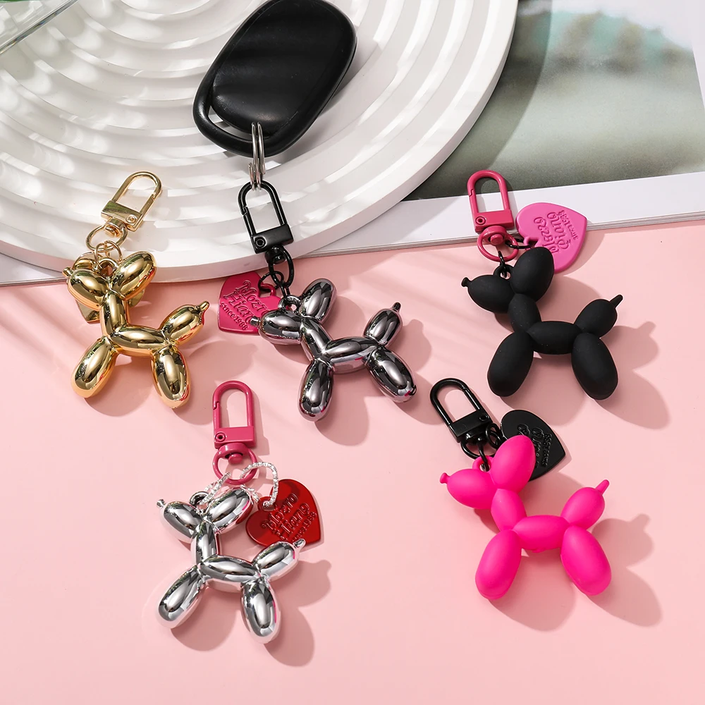 Jelly Cute Jelly Balloon Dog Keychain Pendant Cartoon Dog Chain Keychain Lovely Accessory Gift for DIY Jewelry Making
Jelly Cute Jelly Balloon Dog Keychain Pendant Cartoon Dog Chain Keychain Lovely Accessory Gift for DIY Jewelry Making