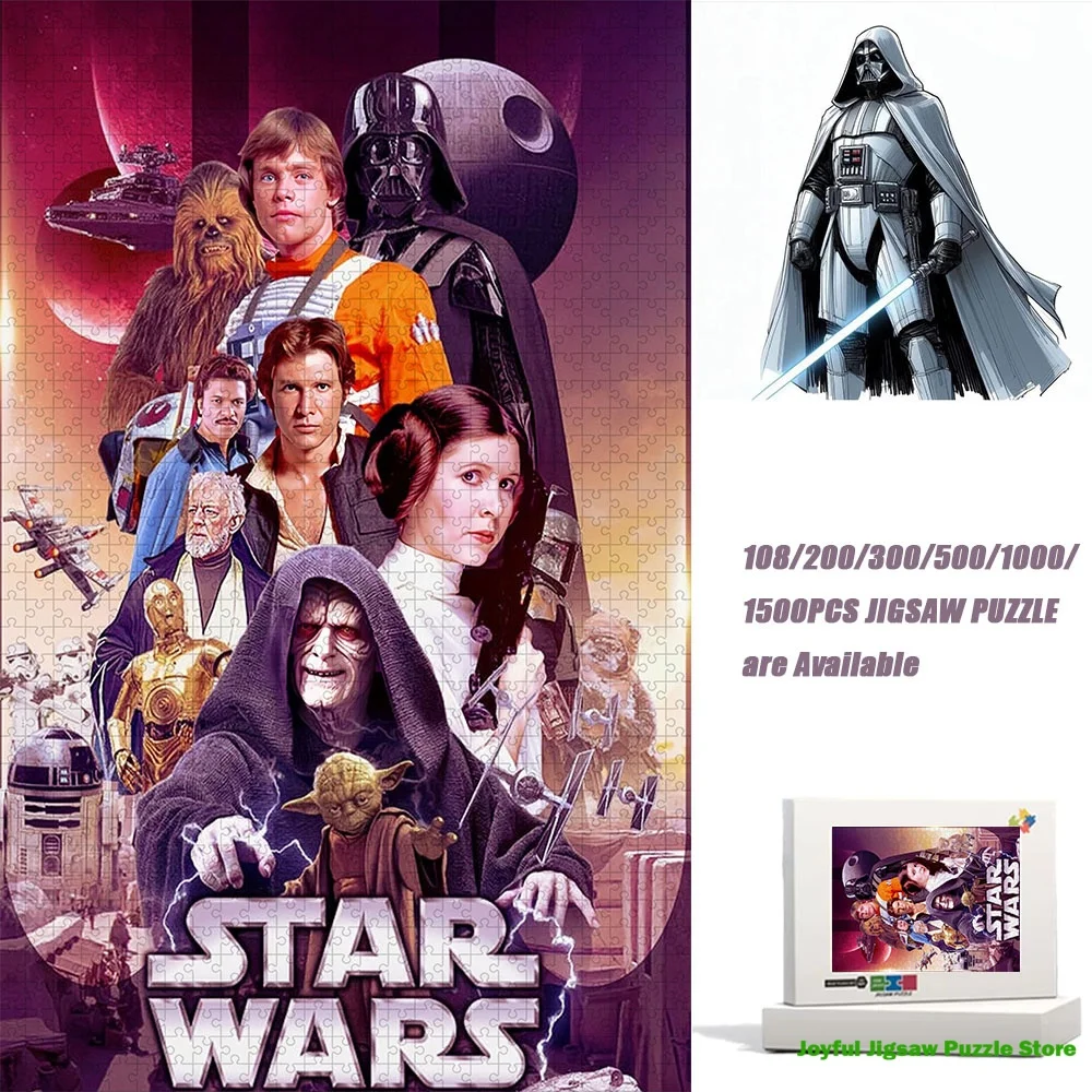 Star Wars Cool Graphic Design Jigsaw Puzzle Relaxing Decompression Toy for Holiday Birthday Party Surprise Holiday Present
Star Wars Cool Graphic Design Jigsaw Puzzle Relaxing Decompression Toy for Holiday Birthday Party Surprise Holiday Present