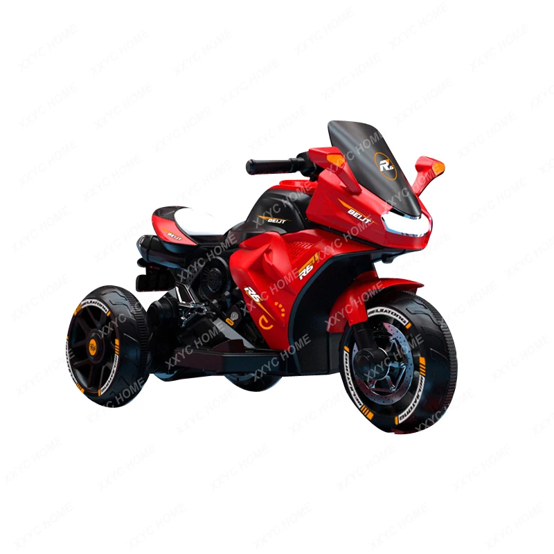 Children's Electric Car Motorcycle Three-Wheeled Sitting 2-6 Years OldToy Birthday Gift Rechargeable Double Drive Baby Stroller
Children's Electric Car Motorcycle Three-Wheeled Sitting 2-6 Years OldToy Birthday Gift Rechargeable Double Drive Baby Stroller