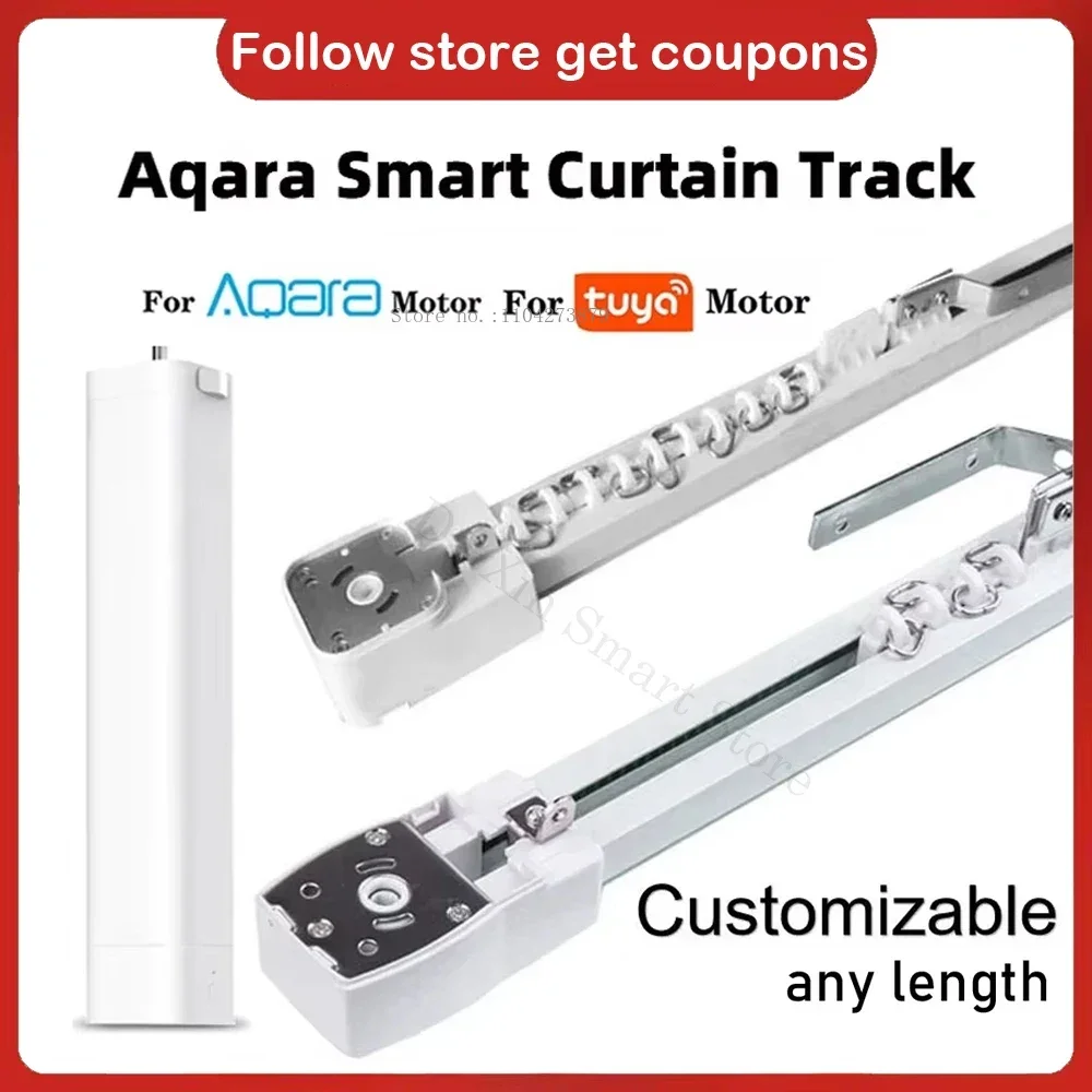 Aqara Smart B1 Motor Zigbee Motorized Curtain Rail Including Motor Track Automatic Electric Curtain Remote Control System
Aqara Smart B1 Motor Zigbee Motorized Curtain Rail Including Motor Track Automatic Electric Curtain Remote Control System