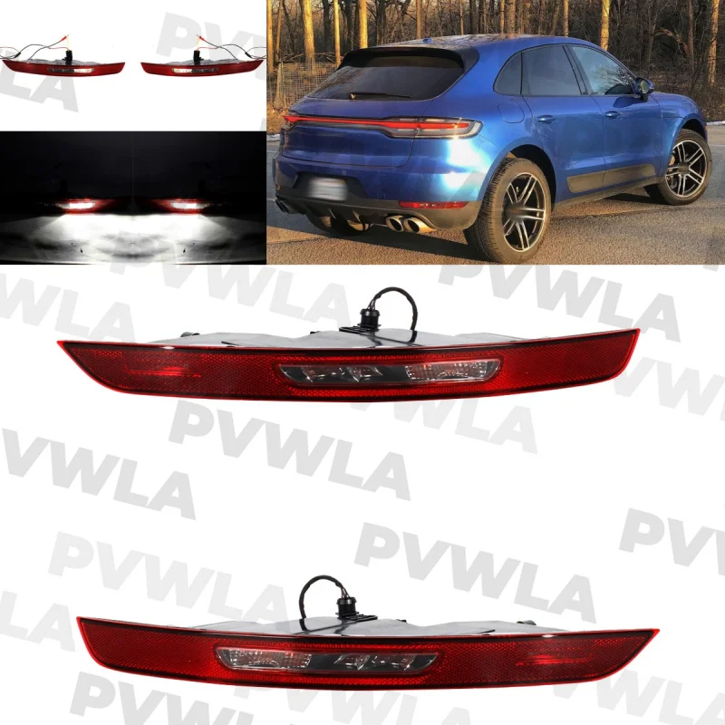 For Porsche Macan 2014 2015 2016 2017 2018 2019 2020 Pair Left & Right Side LED Rear bumper Lamp Light 95B945725J;95B945726J
For Porsche Macan 2014 2015 2016 2017 2018 2019 2020 Pair Left & Right Side LED Rear bumper Lamp Light 95B945725J;95B945726J