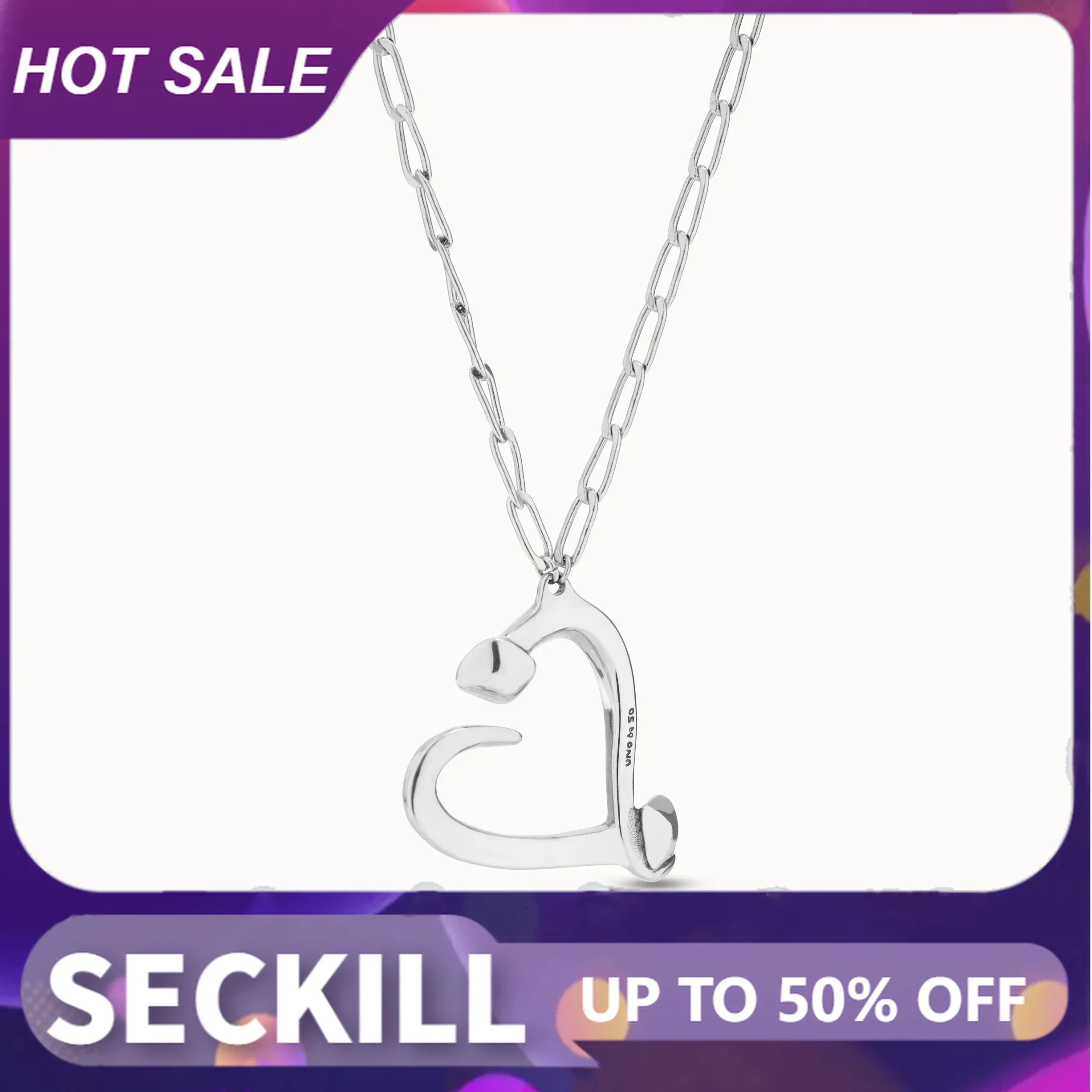 S925de50-Romantic Hollow Heart Necklace for Woman, Elegant Jewelry, High Quality, Valentine's Day Gift, Original,
S925de50-Romantic Hollow Heart Necklace for Woman, Elegant Jewelry, High Quality, Valentine's Day Gift, Original,