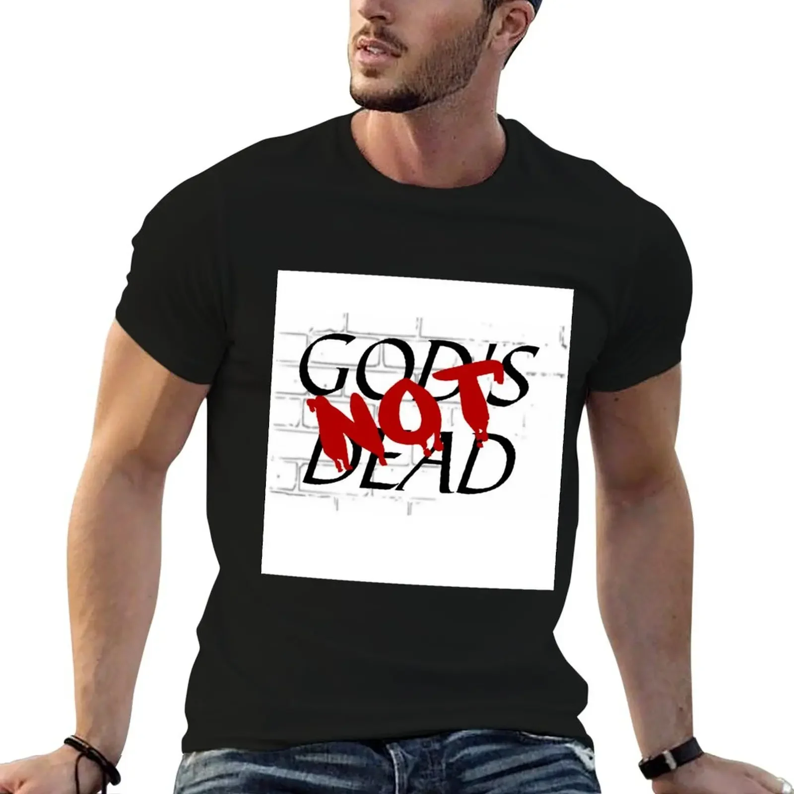 GOD'S NOT DEAD T-Shirt summer top clothes graphic t shirts valentines boutique clothes designer t shirt men
GOD'S NOT DEAD T-Shirt summer top clothes graphic t shirts valentines boutique clothes designer t shirt men
