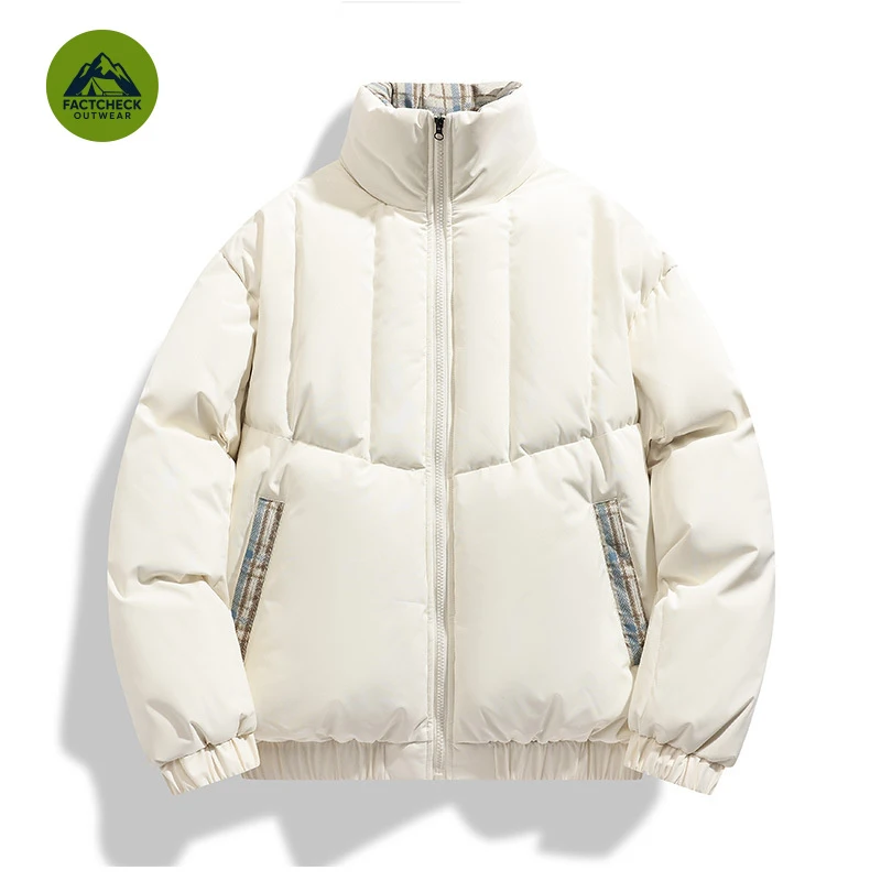 FACTCHECK High Quality EU US Size Unisex Stand Collar Spliced Cotton Jacket, Thick Warm Heat Retention Casual Puffer Coat
FACTCHECK High Quality EU US Size Unisex Stand Collar Spliced Cotton Jacket, Thick Warm Heat Retention Casual Puffer Coat