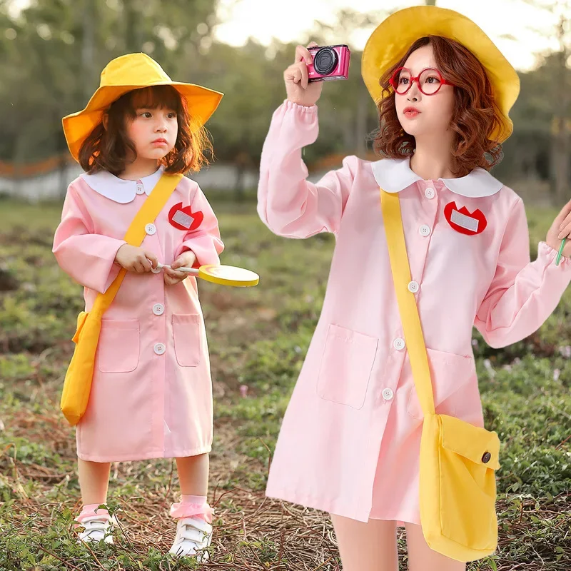 Loose Daily Casual Childcare Costume Cosplay Dress Kindergarten Parent-child Costumes With Hat School Bag Micro Chapter
Loose Daily Casual Childcare Costume Cosplay Dress Kindergarten Parent-child Costumes With Hat School Bag Micro Chapter