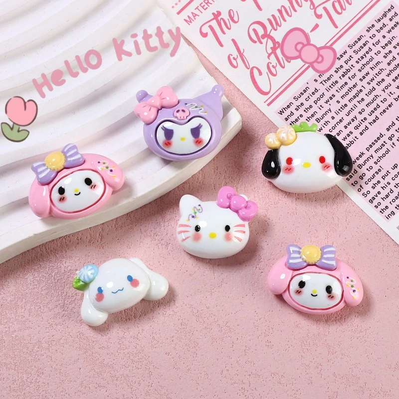 Мультфильм аниме Sanrio милый Hello Kitty смоляная нашивка ручной работы DIY телефонная цепочка брелок браслет подвески кулон аксессуары материал
Мультфильм аниме Sanrio милый Hello Kitty смоляная нашивка ручной работы DIY телефонная цепочка брелок браслет подвески кулон аксессуары материал